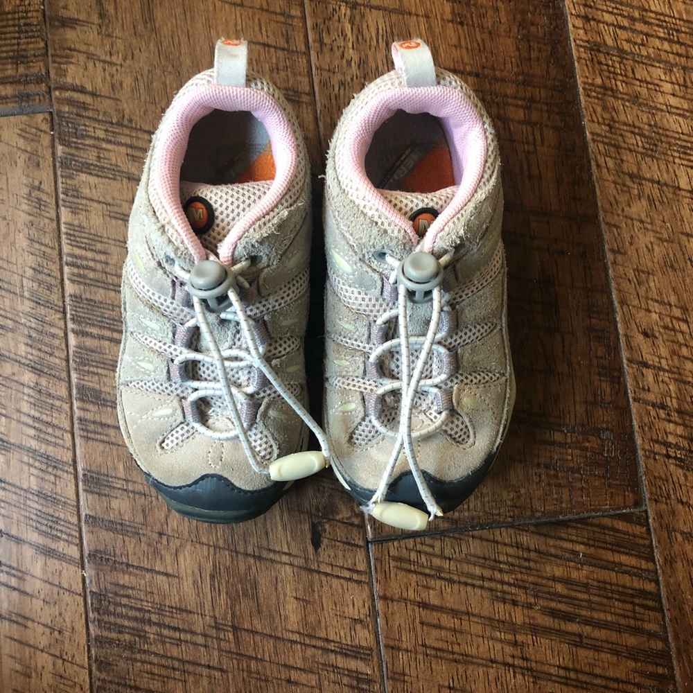 Girls size 8 Merrell shoes